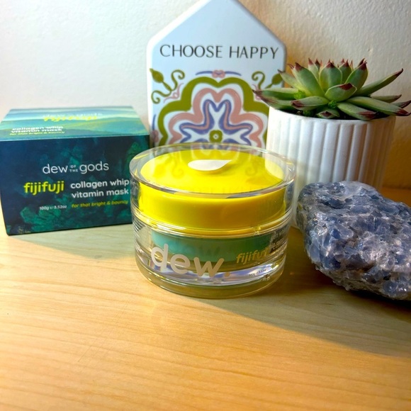 Dew of the Gods Fijifuji Collagen Whip Vitamin Mask NEW - Picture 1 of 3